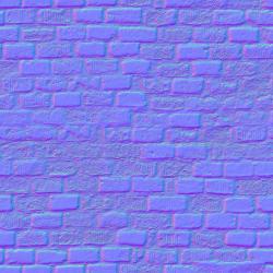 Seamless Textures of Bricks + Normal & Bump Mapping